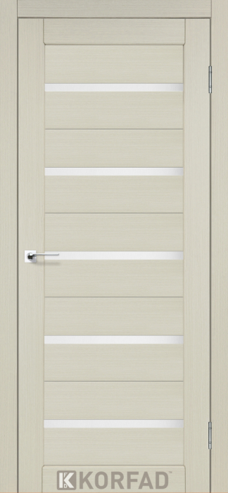 Міжкімнатні двері Korfad Porto PR-02 Білий перламутр Плівка